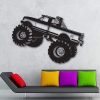 V-studios Monster Truck Wall Stickers Car Pickup for Garage SUV