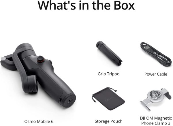 Smartphone Gimbal Stabilizer, 3-Axis Phone Gimbal, Built-In Extension Rod - Image 2