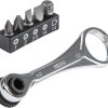 Klein Tools 65200 Ratchet Set, 5-Piece Mini Ratchet Set with Phillips