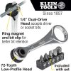 Klein Tools 65200 Ratchet Set, 5-Piece Mini Ratchet Set with Phillips - Image 2