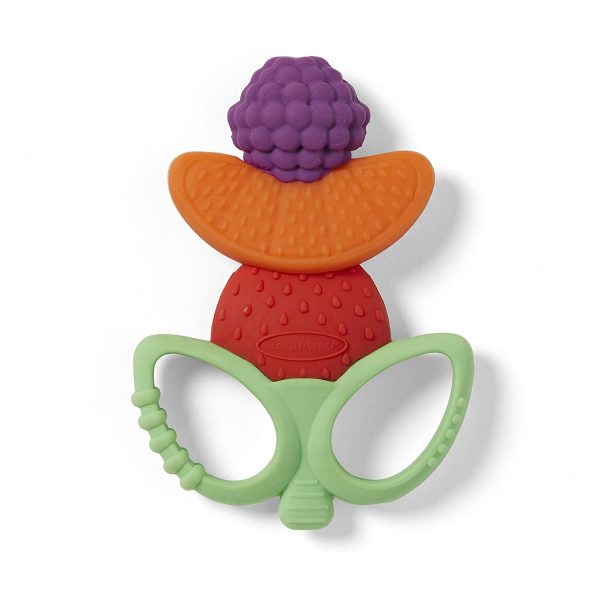 Baby Infantino Lil' Nibbles Textured Silicone Teether