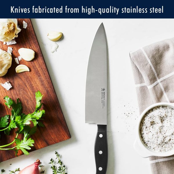 HENCKELS Premium Quality 15-Piece Knife Set with Block, Razor-Sharp - Image 2