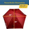 Sport-Brella Versa-Brella SPF 50+ Adjustable Umbrella with Universal Clamp