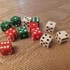 ETA hand2mind 3 Color Dot Dice, 5/8", Set of 12 - Image 2
