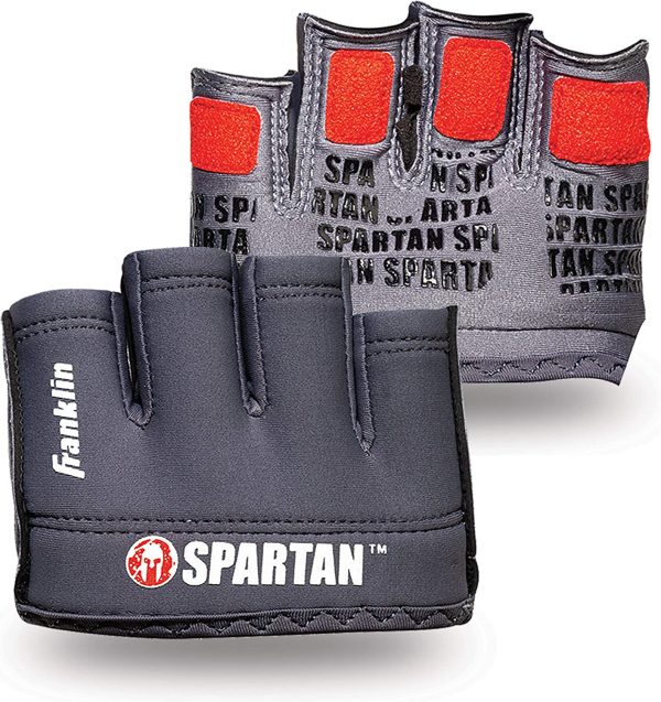 Franklin Sports Spartan Race Minimalist Traditional OCR Glove Pair