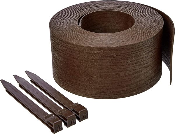 Basics Landscape Edging Coil with Stakes