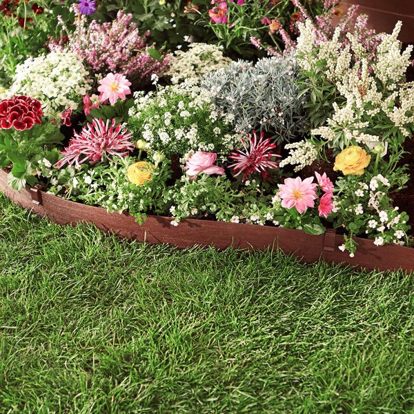 Basics Landscape Edging Coil with Stakes - Image 2